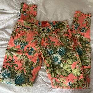 Bright floral Tripp NYC jeans